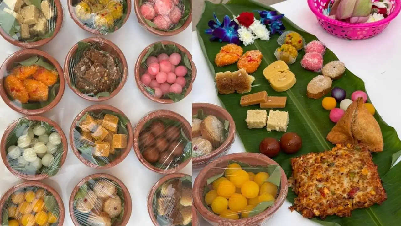 The temple will also prepare 1,108 kg of cake, baked through the day in small batches