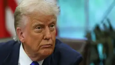 ​CNN barred from Trump trip aboard Air Force One/Image: ANI