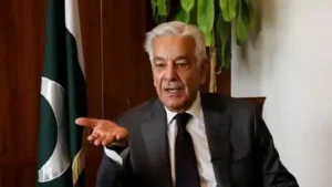 Pakistan minister's throat-cut gesture to Afghan journalist backfires - video — 'Don't go back like