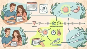 Because they go by the fixed calendar dates, assume ovulation always occurs on the same day