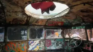 Ken Kesey’s psychedelic bus “Furthur”, once used for a cross-country: The wider industry impact