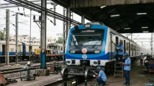 (AI image) Southern Railway plans to introduce Chennai’s second AC local train by September-end