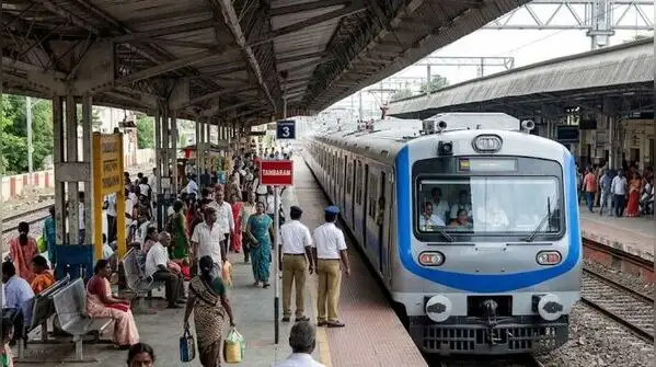 (AI image) Southern Railway plans to introduce Chennai’s second AC local train by September-end