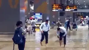 “In one of these posts, an old video of waterlogging at Dubai airport was claimed to be a video