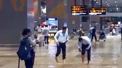 “In one of these posts, an old video of waterlogging at Dubai airport was claimed to be a video