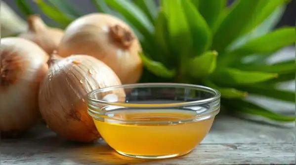 it should not be equated with an official way to stop hair loss issues While onion peel water