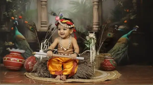 Janmashtami offers a unique opportunity for parents to introduce their children to Lord Krishna
