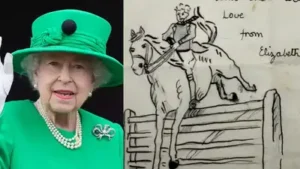 Elizabeth's later affection for horses and dogs is well documented, but these early drawings
