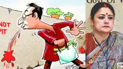 West Bengal has banned open defecation and public urination, imposing fines of Rs 200 File