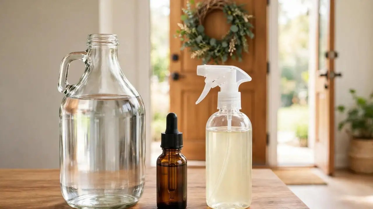 Instead of reaching for a commercial air freshener, You can make the vanilla essence spray