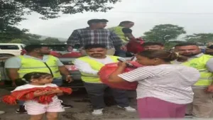 “Relief camps for survivors, including children, are being run with the required facilities