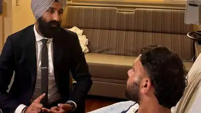 Krishnamoorthi said he was “horrified” by the attack on the truck driver, who was stabbed 17