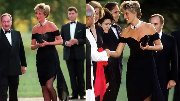 The black ‘Revenge Dress’ worn by Princess Diana is one such example