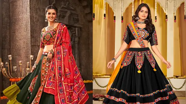 At first sight, confusion is quite understandable, as lehenga choli and chaniya choli appear
