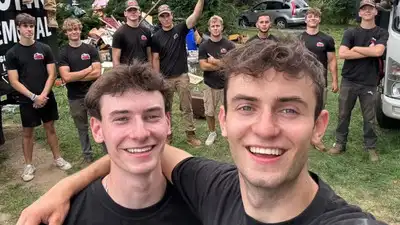 Two Massachusetts brothers started a junk-removal business as teenagers with a $4,000 pickup truck