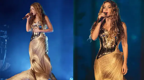 Just check out her latest ensemble made by the Indian designer Gaurav Gupta