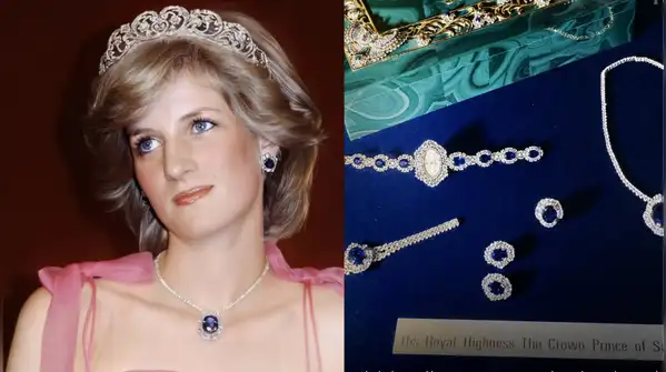 The royal wedding gift she took apart and reimagined — Princess Diana's Saudi Sapphire Suite