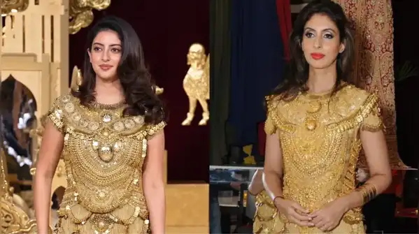 For instance, during the celebrations for the 40 years of Abu Jani Sandeep Khosla, Navya Nanda