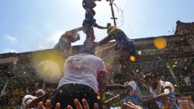 7-year-old dies after brick column collapses during Dahi Handi celebartion in Mumbai