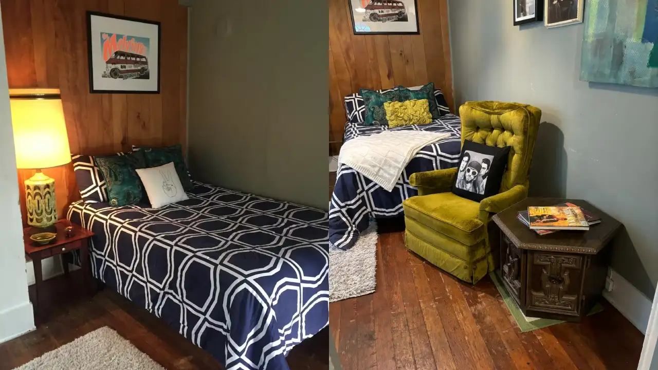 Nirvana frontman Kurt Cobain’s downtown Olympia apartment, where he lived while producing much