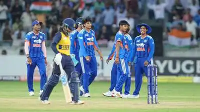 India pacer Kranti Gaud has been fined 10 per cent of her match fee for breaching the ICC Code