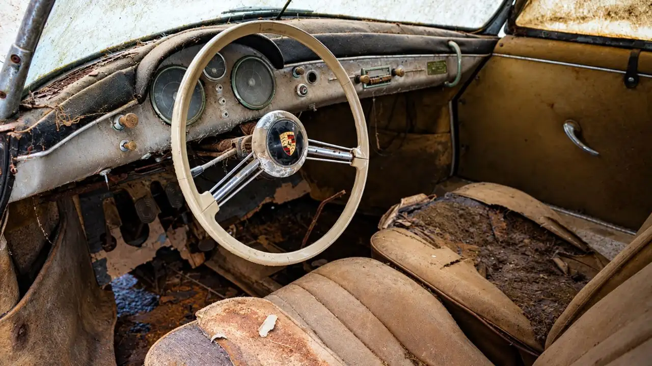A rare 1955 Porsche 356 Speedster, found in barn-find condition: The wider industry impact