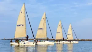 Young sailors from fishing communities in Nagapattinam made waves at the FOTNA Sailing Cup
