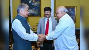 Gujarat Chief Minister Bhupendra Patel met with Mahindra Group Chairman Anand Mahindra