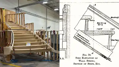 Well, there is a stairway being built for the restoration of a home: The wider industry impact