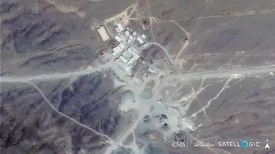 Iran’s suspected Pickaxe Mountain nuclear site sees surge in construction Picture credit: CSIS