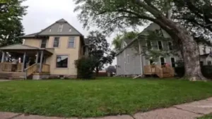 Two century-old homes in Davenport that had once been marked for demolition have gained a new