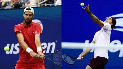 Alexander Zverev (R) and Karen Khachanov (Reuters Photo)
