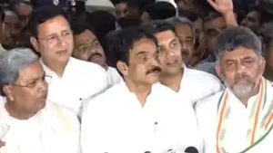 Congress high command suggested the name of DK Shivakumar as the leader of Congress Legislative