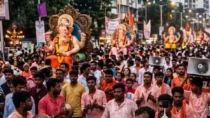 Mumbai's final Ganpati visarjan highlighted a decrease in truck-mounted DJs and loudspeakers