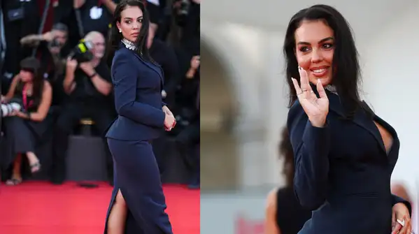 Georgina Rodríguez made her entrance at the 2026 Venice Film Festival with a very strong