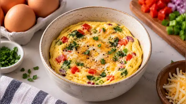 Eggs are one of the easiest foods to cook, but when time is short, the microwave can make