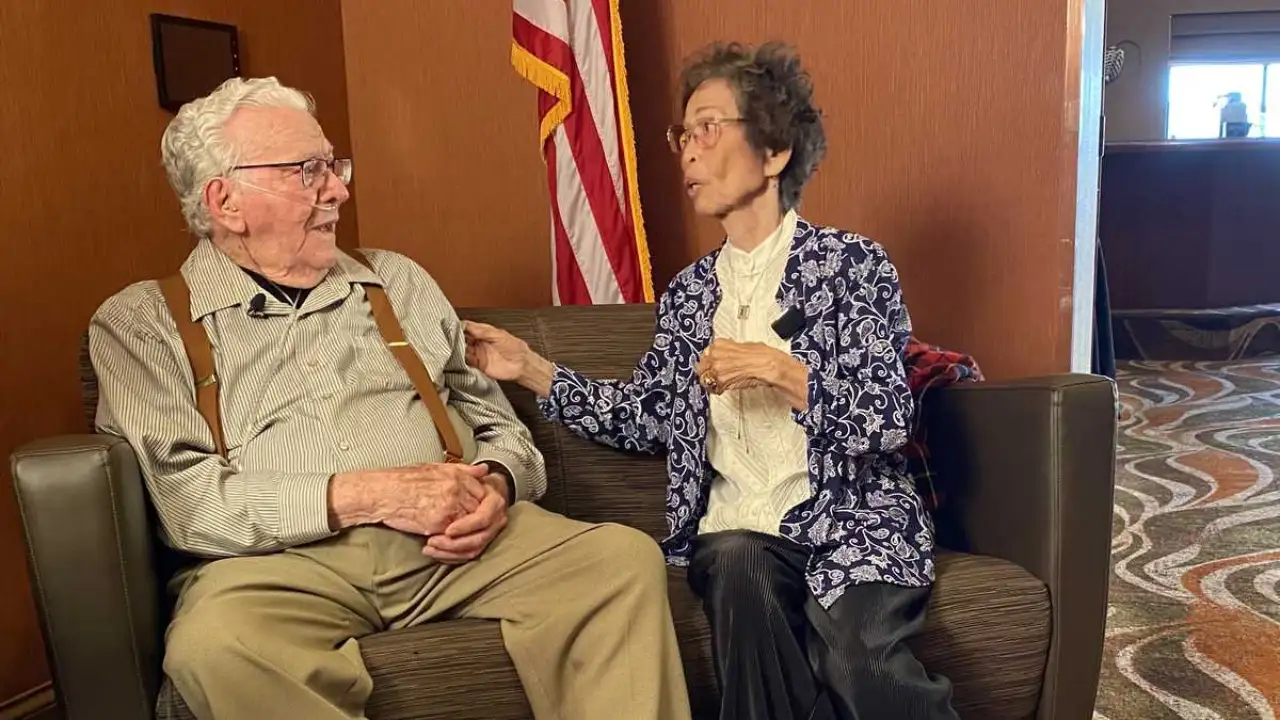 But before his death, he was able to meet Peggy again and tell her the truth he had wanted