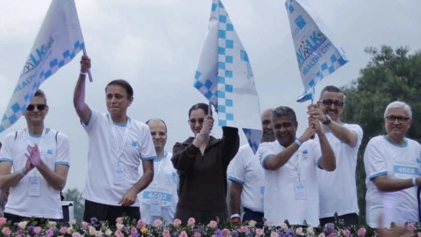 I am delighted to be here with Niva Bupa and to see the Walk for Health spirit being brought