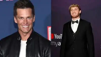 Logan Paul and Tom Brady (Getty Images)