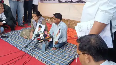 Sahil Wakode's family has initiated a hunger strike at Azad Maidan, demanding justice