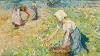 An English artist paid £2,090 for a painting listed only as 'in the style of' Helen McNicoll