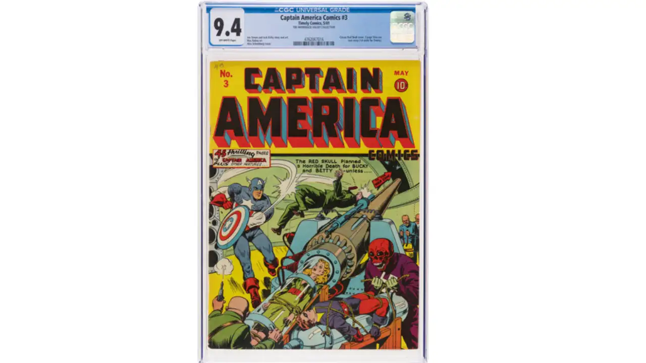 Rare Captain America and Batman comics were stored for 75-80 years; recently discovered collection