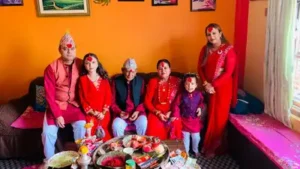 Nepal's mint-green house survivor recounts a life that's washed away