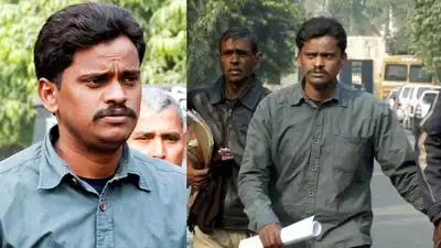 Surendra Koli (L) and Mohinder Pandher after a CBI court awarded death sentence to them