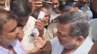 Horticulture Minister S S Mallikarjun is under fire for reportedly making inappropriate remarks
