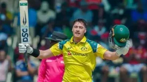 His century was the first by an Australian against Zimbabwe since Michael Clarke scored