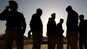 Gunmen shot dead two police officers protecting polio vaccination workers in Pakistan's