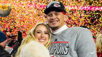 Patrick Mahomes' emotional exchange with Brittany Mahomes marks a special moment as Chiefs star