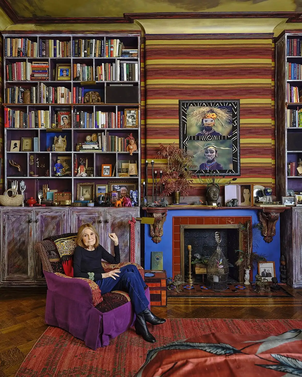 Gloria Steinem’s longtime New York home was never simply a place to return to after a day