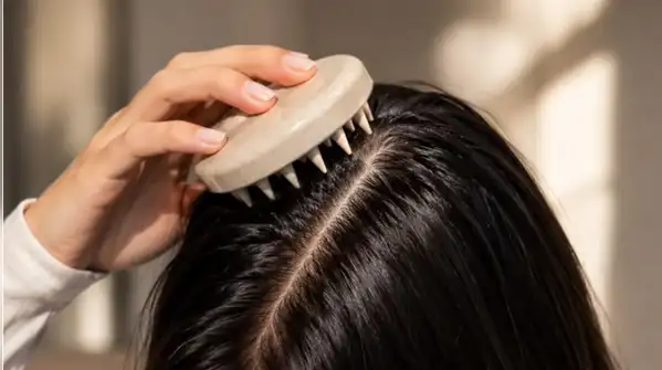 Pinterest Massage combs composed of smaller rounded teeth can be used to sculpt the hair while